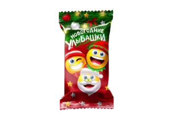 Конфета Мармелад Новогодние Улыбашки