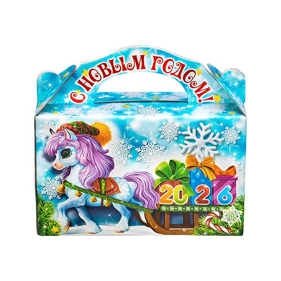 Сладкий новогодний подарок Сладкие сани