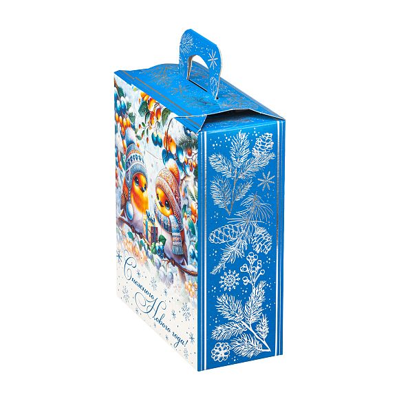 Сладкий новогодний подарок Зимние птицы