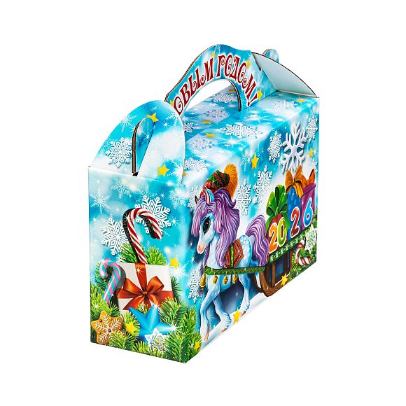 Сладкий новогодний подарок Сладкие сани