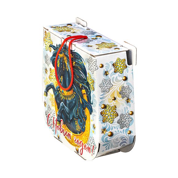 Сладкий новогодний подарок Подкова на счастье