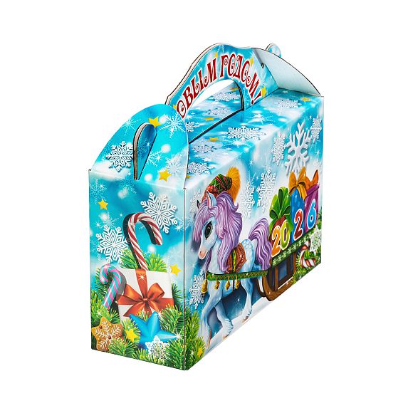 Сладкий новогодний подарок Сладкие сани