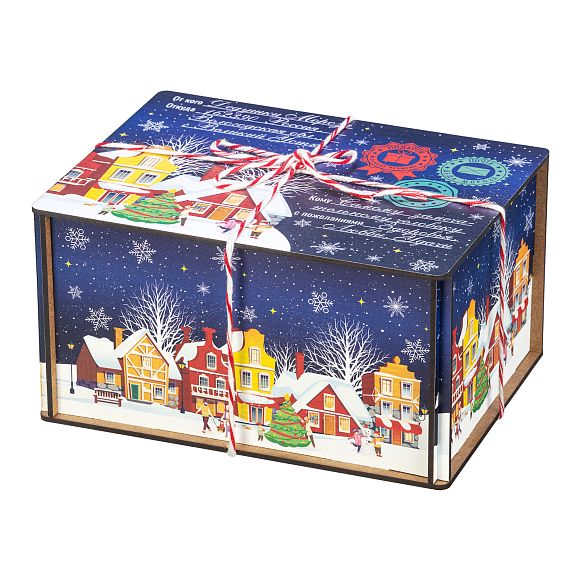 Сладкий новогодний подарок Синяя ночь