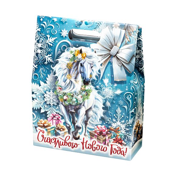 Сладкий новогодний подарок Белоснежная