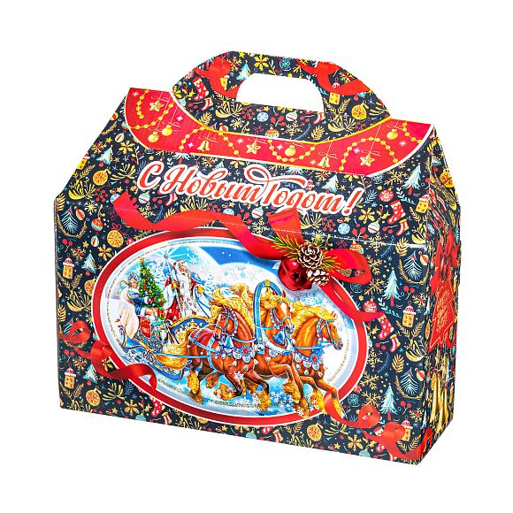 Сладкий новогодний подарок Чемоданчик В Гостях у Сказки