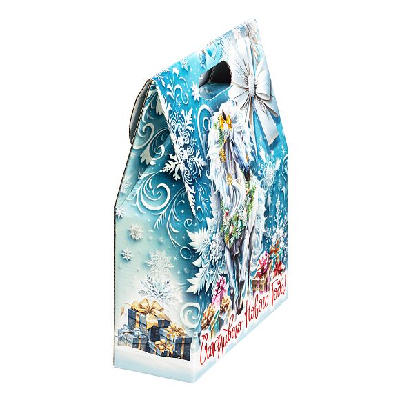 Сладкий новогодний подарок Белоснежная