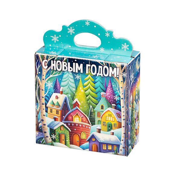 Сладкий новогодний подарок Деревня Эльфов 