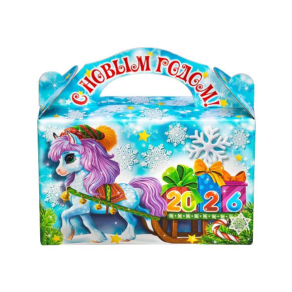 Сладкий новогодний подарок Сладкие сани