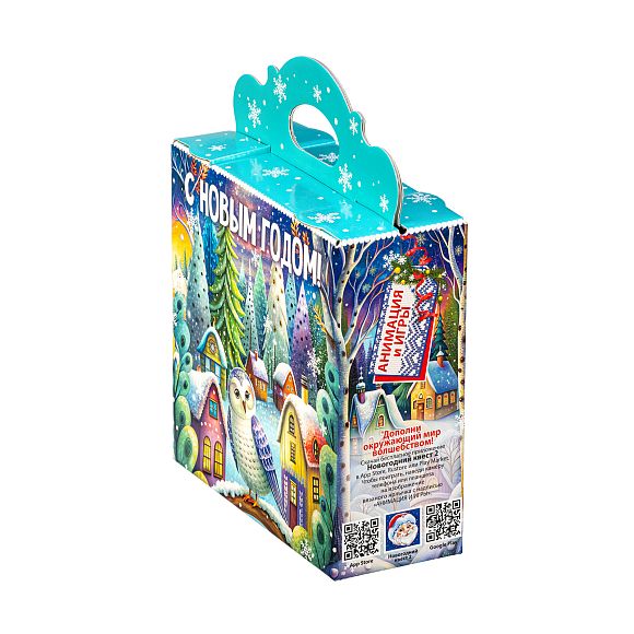 Сладкий новогодний подарок Деревня Эльфов 