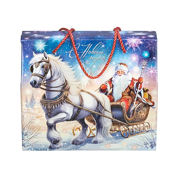 Сладкий новогодний подарок Сумочка Визит