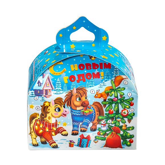 Сладкий новогодний подарок Веселые копытца