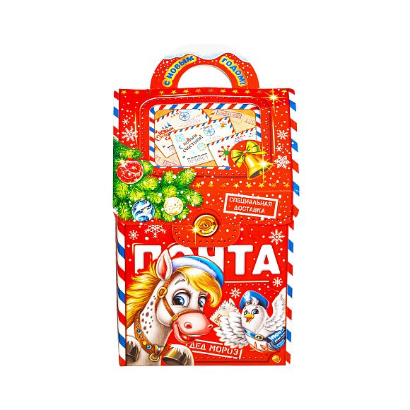 Сладкий новогодний подарок Почтовый ящик