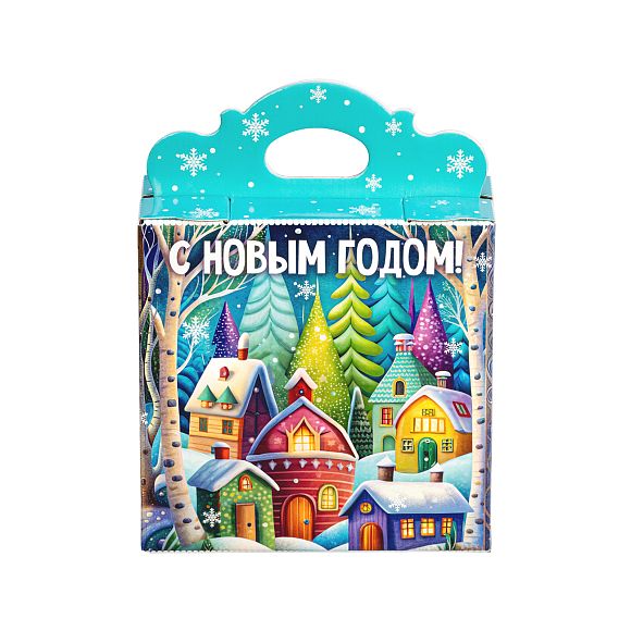 Сладкий новогодний подарок Деревня Эльфов 